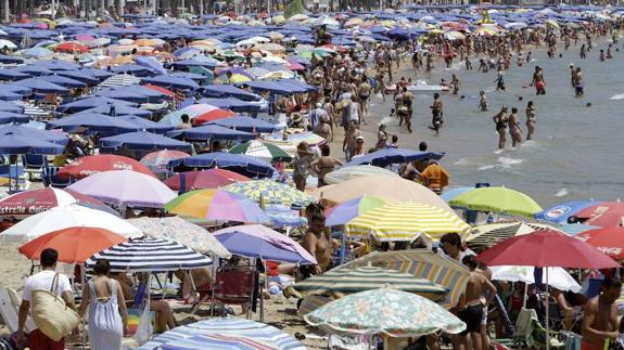 Benidorm, el pasado agosto.