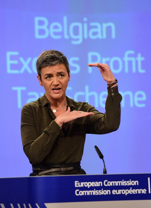 Margrethe Vestager. :: afp