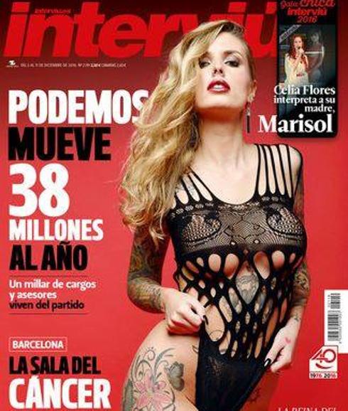 Mireia Pairó, portada de 'Interviú'