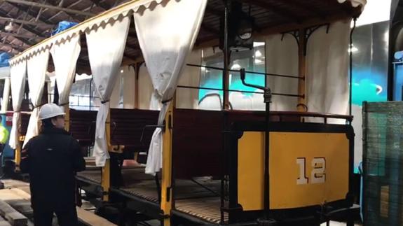 Los antiguos talleres y las cocheras de FGV con 70 trenes históricos se podrán visitar en 2017