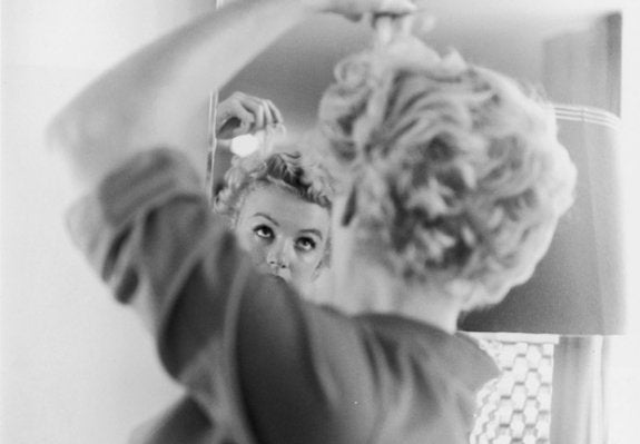 En la época del rodaje de 'Vidas rebeldes'.