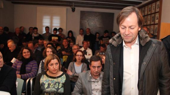 Isidor Mollà, durante el pleno de investidura.