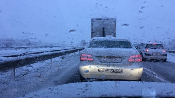 Estado de las carreteras en Valencia y Alicante tras las nevadas