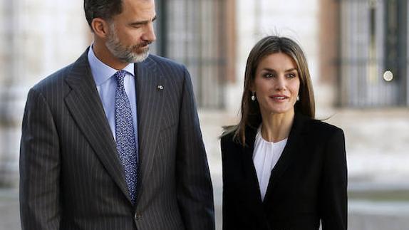 Los Reyes acuden a ver 'La la land'