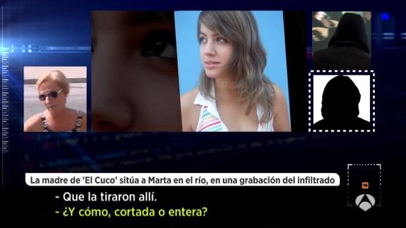 La madre del Cuco: «Tiraron a la niña al río, pero no sé si a cachitos o entera»