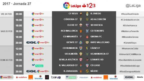 Directo | Ver Numancia vs Cádiz online. Seguir en vivo la jornada 27 de la Segunda división