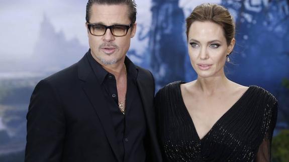 Brad Pitt y Angelina Jolie, en una imagen de archivo.