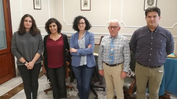 El jurado que ha seleccionado la falla infantil municipal infantil.