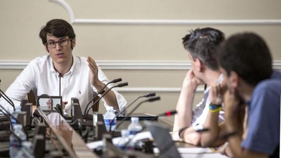 Luis Salom, asesor del grupo popular en el Ayuntamiento de Valencia.