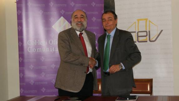 El COPCV y la CEV firman un convenio de colaboración para promover los entornos saludables y el bienestar psicológico en las empresas de la Comunidad Valenciana