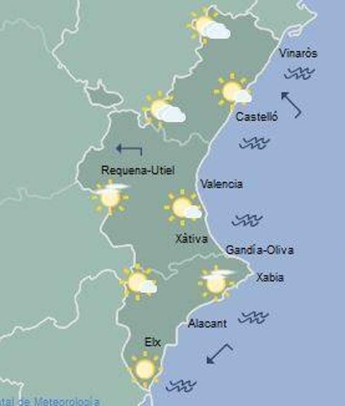 El tiempo en Valencia, Alicante y Castellón | Sol y calor