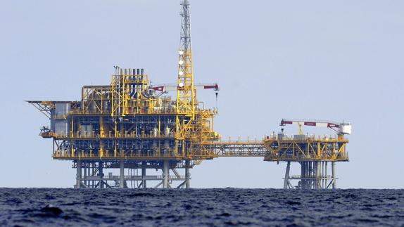 Plataforma Castor, frente a la costa castellonense. 