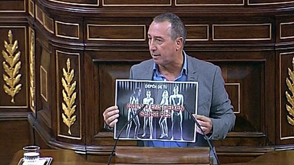 Baldoví, en el Congreso. 