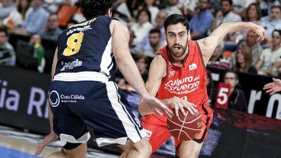 Joan Sastre, jugador del Valencia Basket