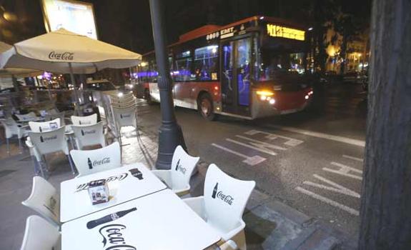 Giuseppe Grezzi vacía el carril bus y los bares de Valencia