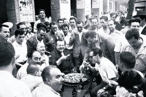 Cuando los famosos iban solos por la calle