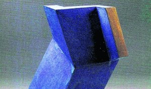 Detalle de una pieza escultórica de Enric Mestre. ::
LP