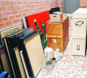 Andamios y cajas se comen el San Pío V
