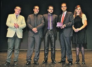 Representantes de Gandia TV. J. Ribes