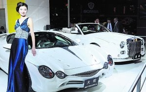 La creciente demanda de los chinos ha potenciado las ferias automovilísticas locales. ::
R. C.