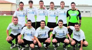 El Xeraco antes de un partido disputado esta temporada. ::
LES PENYES