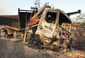 Los afectados por los incendios de hace cinco años se sienten «olvidados»