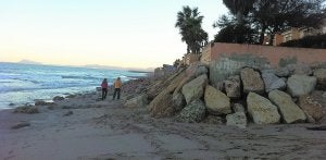 Costas no acometerá obras de regeneración en la playa de Tavernes por falta de dinero