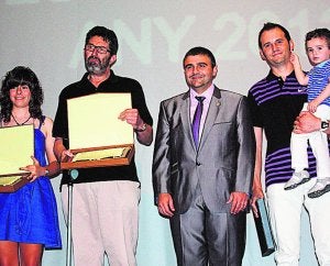 Tavernes homenajea a Carles Pellicer, Empar Félix y César Esport en la Gala del Deporte
