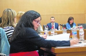 La concejala Vercher avisa a la jueza de que el ejecutivo de la Vall no la considera de EU