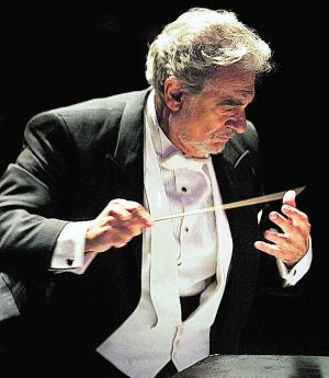 Mehta y Domingo, a dos bandas