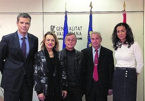 Marco, Dietz, Klaus Bufe, Jürgen Lappe y Manuela García. ::
LP