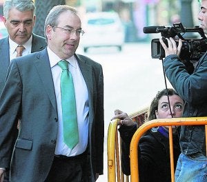 Luis Rosado, a su entrada al TSJ hace meses ::                             IRENE MARSILLA