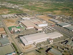 Centro logístico en Ribarroja.