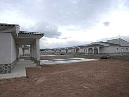 Chalés de La Pedralbilla, en Olocau, incluidos en la promoción de Vanguard Investment.