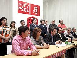 Los alcaldes y portavoces de l'Alcora, Alqueries, Vilafranca, Onda, Almenara, Segorbe, Moncofa o Almassora, entre otros, presentaron la plataforma.