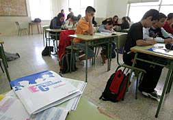 Una clase de la asignatura de Educación para la Ciudadanía el pasado curso escolar.