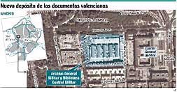 Defensa se llevó los expedientes de la Guerra Civil de Valencia al amanecer en 20 camiones