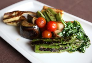 Ensalada a la plancha