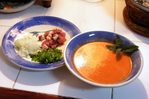 Conservar gazpacho