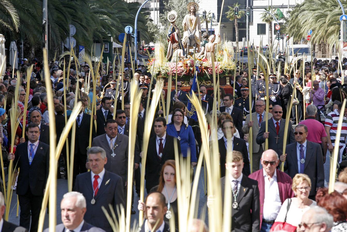 Procesión de Domingo de Ramos en Alicante