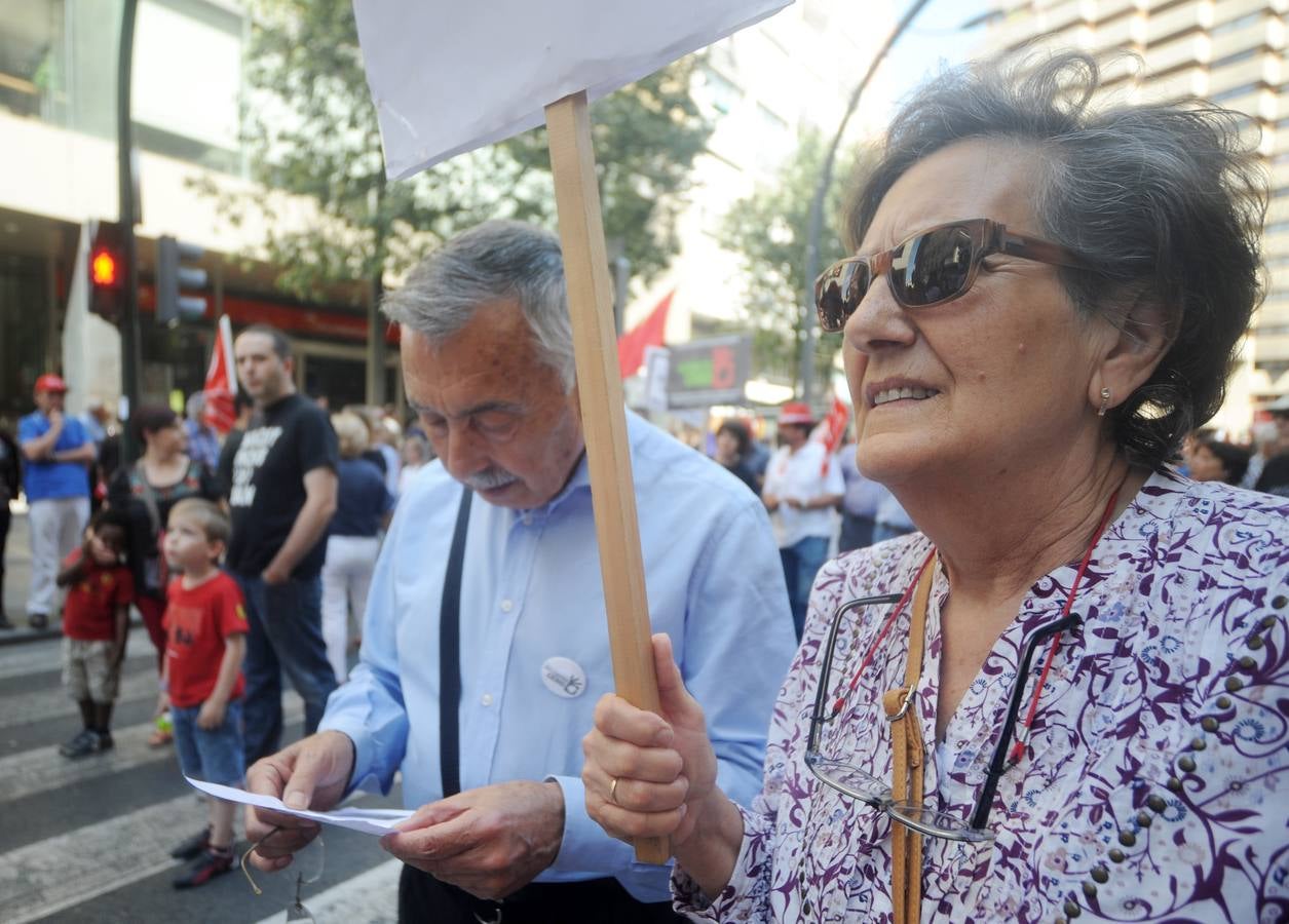 Miles de personas reivindican en Murcia «empleo de calidad»