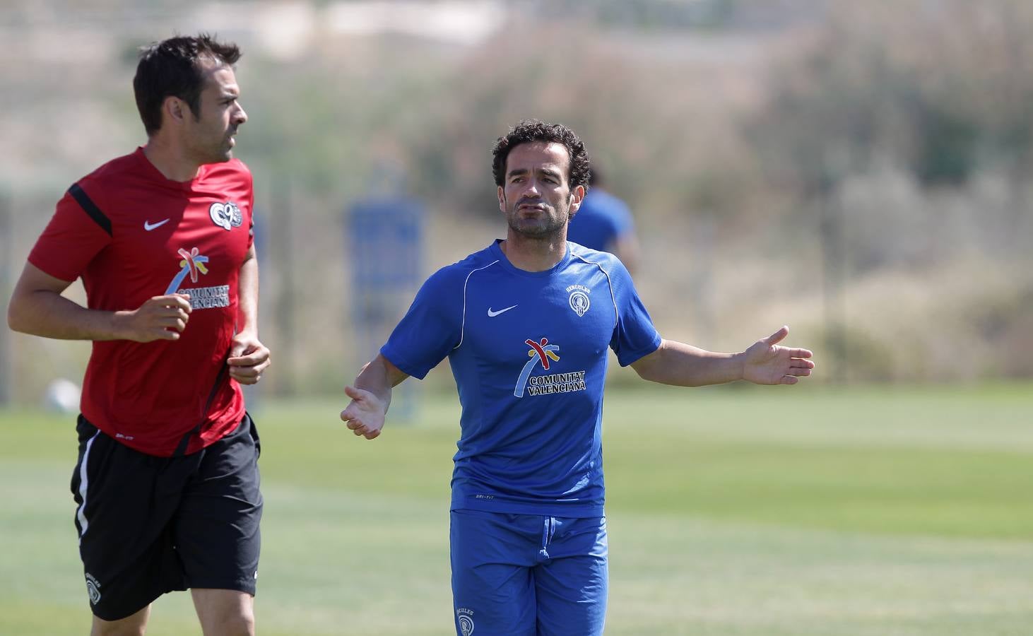 Primer entrenamiento de Jokanovic