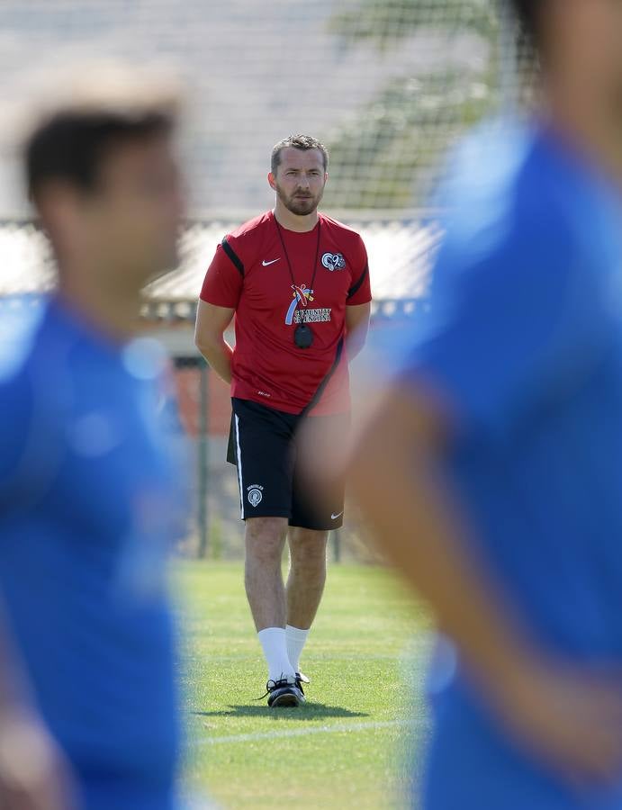 Primer entrenamiento de Jokanovic