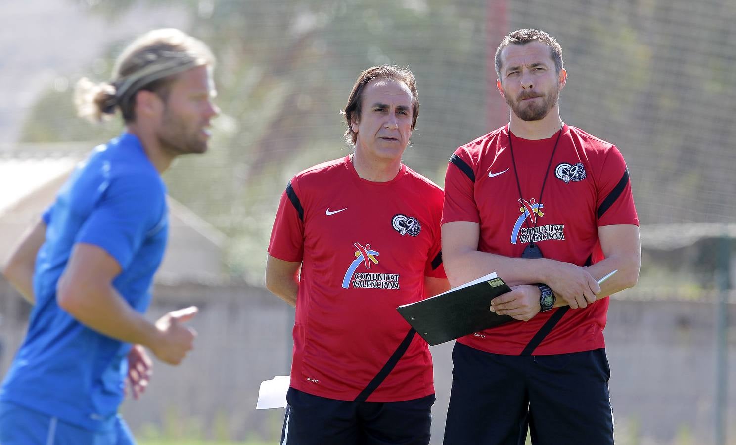 Primer entrenamiento de Jokanovic