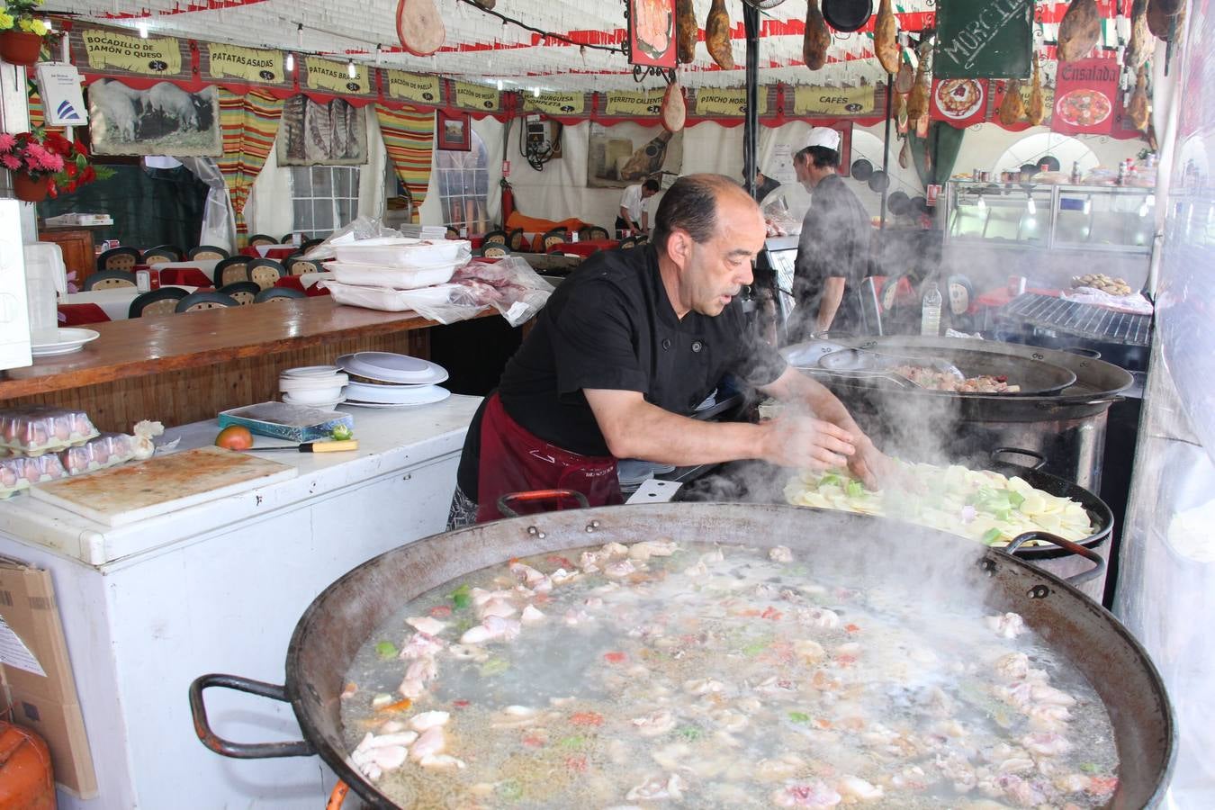 Primera jornada de la Feria de Mayo de Torrevieja