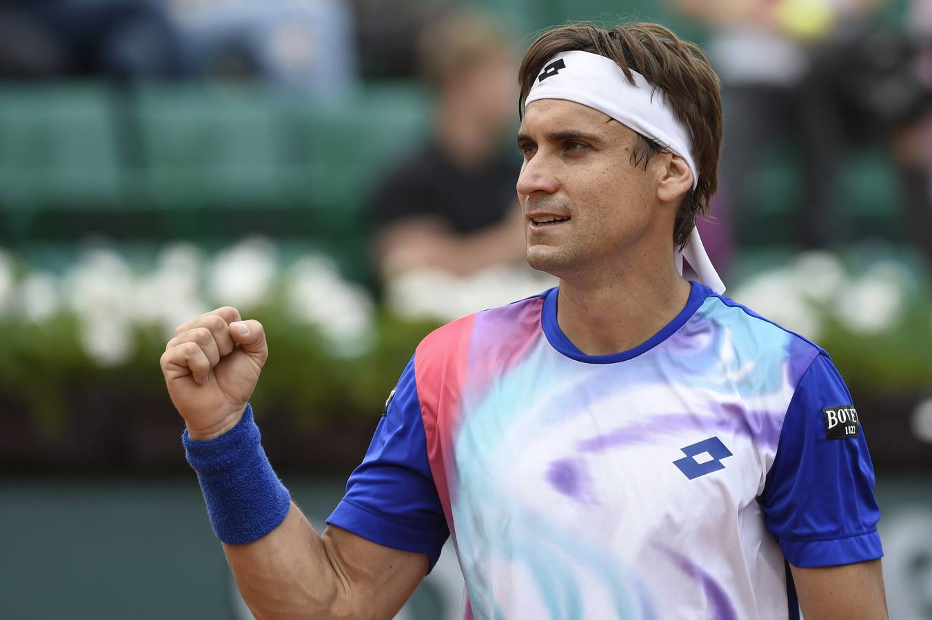 David Ferrer vence a Anderson y accede a cuartos de final en Roland Garros