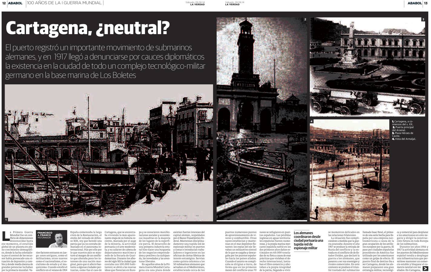 100 años de la I Guerra Mundial