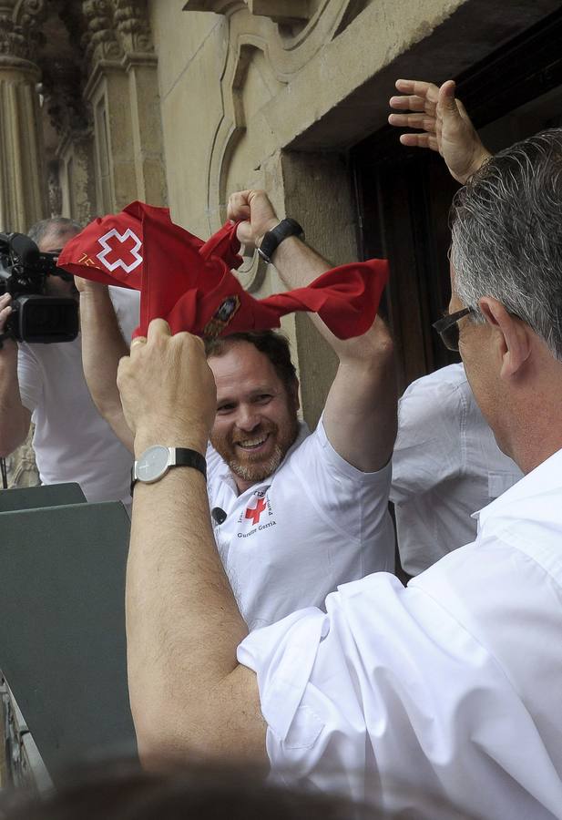 El chupinazo abre las fiestas de San Fermín