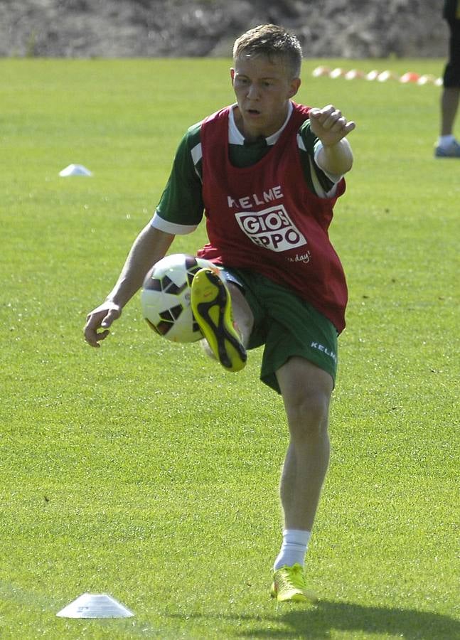 Entrenamiento franjiverde en Campoamor