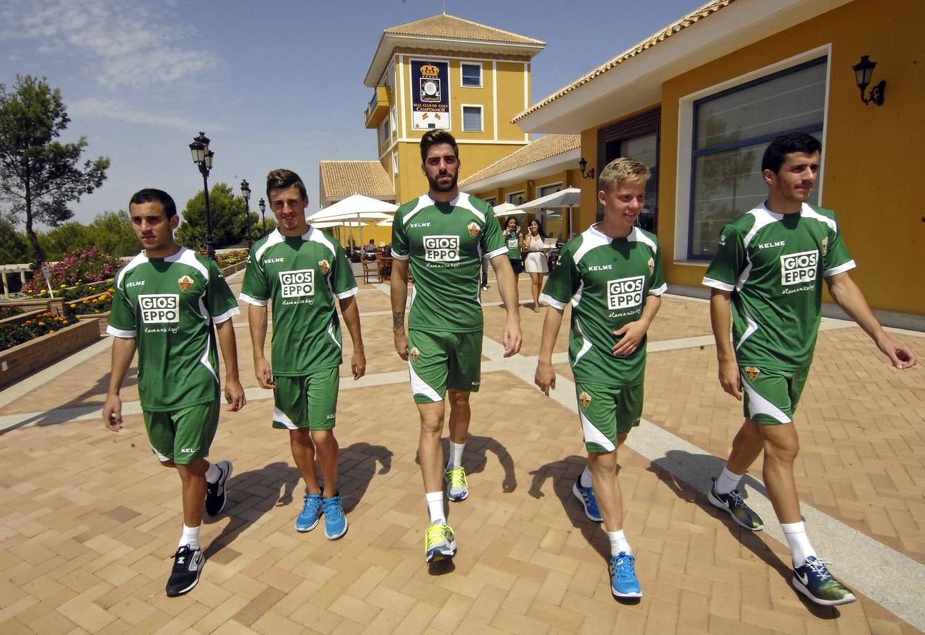 Entrenamiento franjiverde en Campoamor